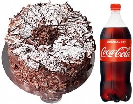 4-6 Kişilik Parça Çikolatalı Pasta Özel Samsun pasta