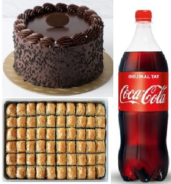 Çikolata ve Şerbet Aşkı: Pasta Baklava ve Soğuk Cola Menüsü Samsun pasta