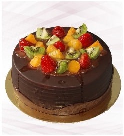 Hasbahçe Premium Karışık Meyveli Yaş Pasta 2-3 Kişilik Samsun pasta