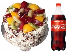 Karışık Meyveli Pasta Sevdiklerinize Samsun pasta