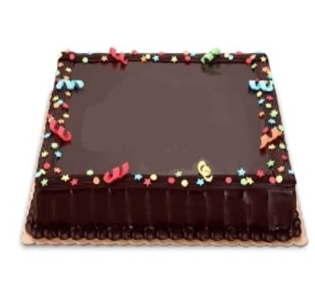 Özel Yapım 25 Kişilik Kare Dikdörtgen Çikolatalı Pasta Samsun pasta