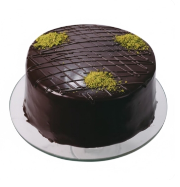 Şık Kutlama Pastası 6-9 Kişilik Çikolatalı Yaş Pasta Samsun pasta