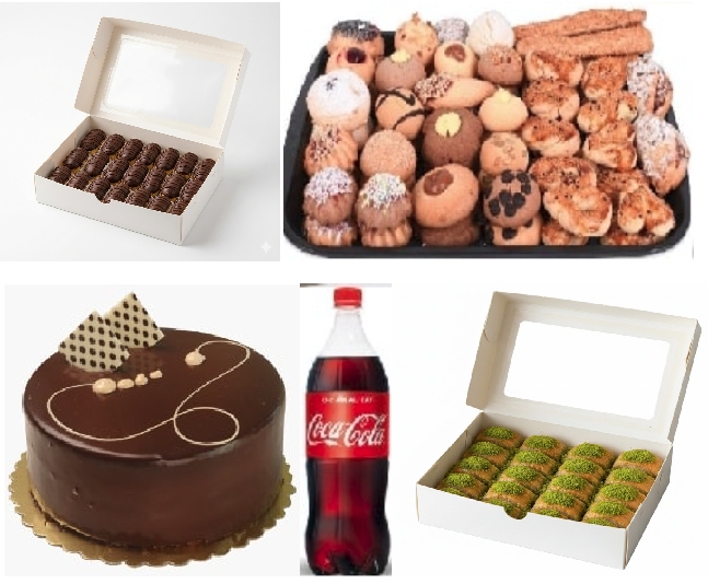 Tüm Lezzetler Bir Arada 5'li Fıstıklı Menü Samsun pasta